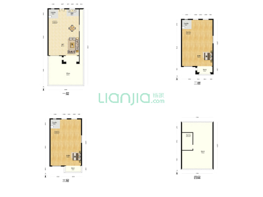 嘉华金麟府 2室1厅3卫 220平方