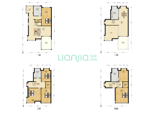 九洲大唐花园 6室2厅3卫 256平方