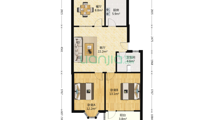 鑫海源小区二手房实景图