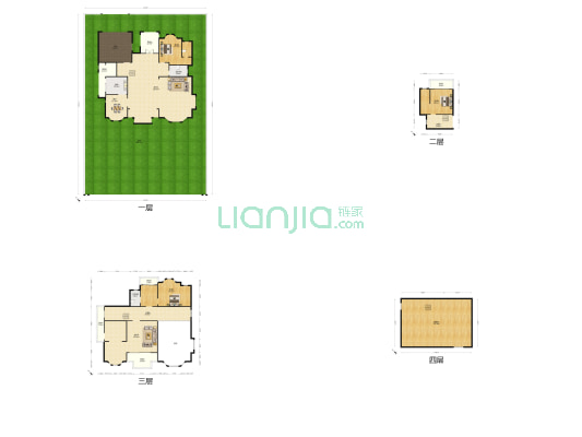 南桂园 3室3厅2卫 581平方