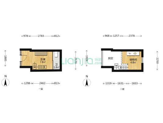 中老胡同 1室0厅1卫 9平方