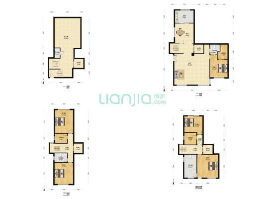 世茂佘山里 5室2厅4卫 357平方