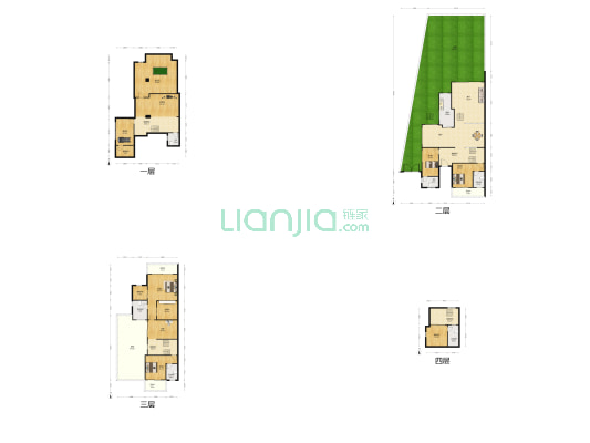 华发生态庄园 5室1厅6卫 296平方