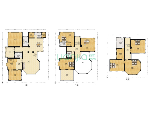 达华依云庄园 8室1厅5卫 516平方