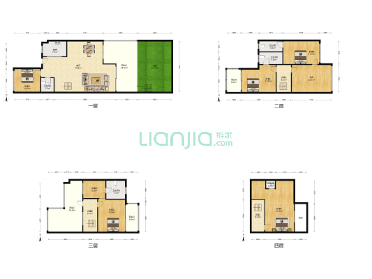 岚翘 6室1厅5卫 197平方