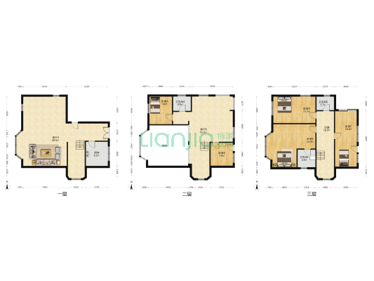 华辉度假村 5室2厅3卫 208平方