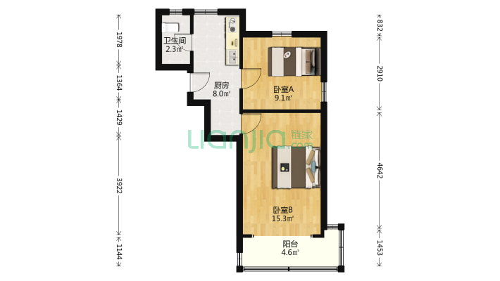香花桥路20弄二手房实景图