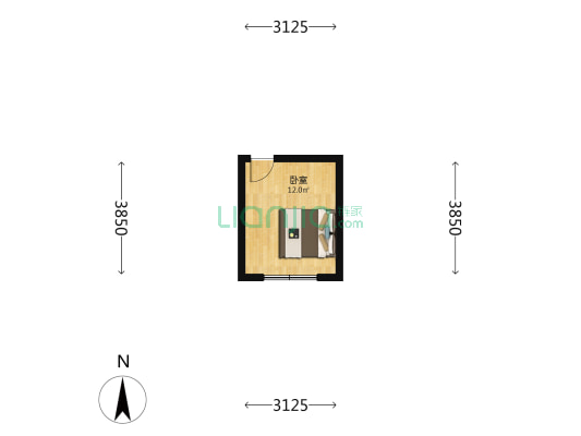 白沙公寓 1室0厅0卫 82平方