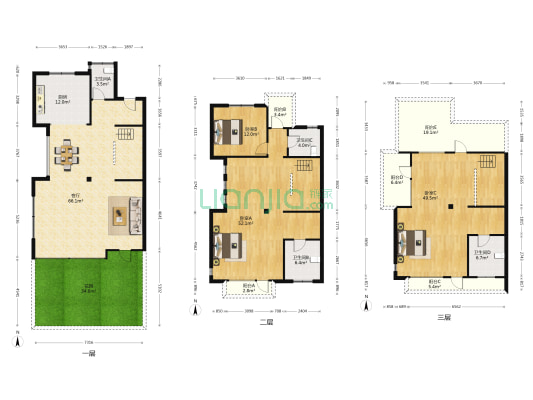 永新太湖苏里 6室2厅3卫 330平方
