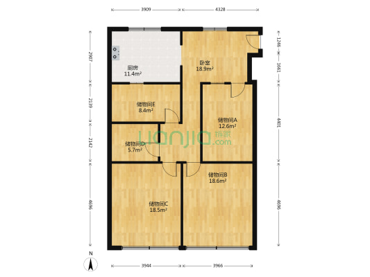 何山路散盘 1室0厅0卫 116平方