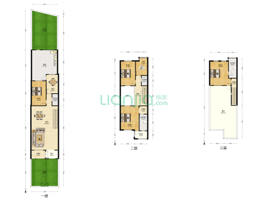 万科新城惠兰苑 5室2厅4卫 196平方