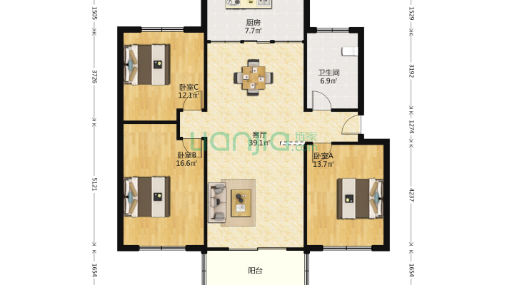 湖北省植物保护总站二手房实景图