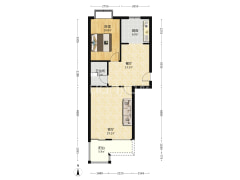 火车站  新板楼 好楼层 两居急售-涿州仙颐园小区户型图
