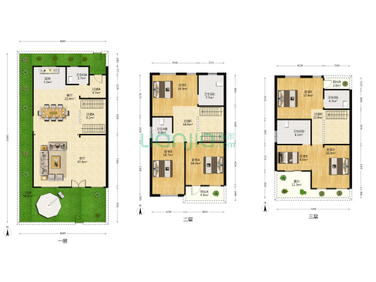 锦悦公馆 6室2厅5卫 360平方