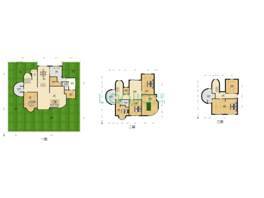 西郊美林馆 5室3厅5卫 380平方