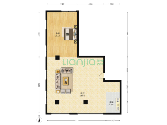 黄华金棚头村 1室1厅0卫 140平方