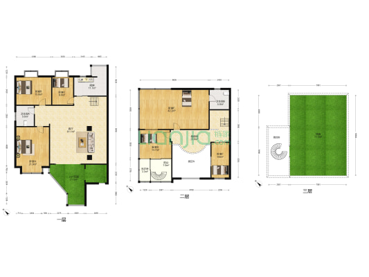 青云阁 6室1厅2卫 215平方