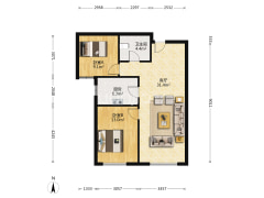 业主急售 满二 视野很赞无遮挡-涿州鸿坤理想湾南区户型图