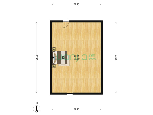 东山水恋 1室0厅0卫 73平方