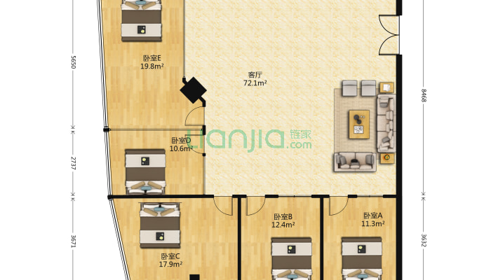 华坤发展大厦二手房实景图