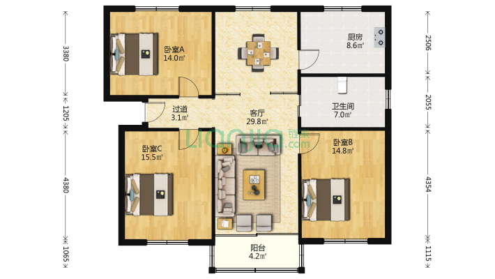 长江路268号二手房实景图