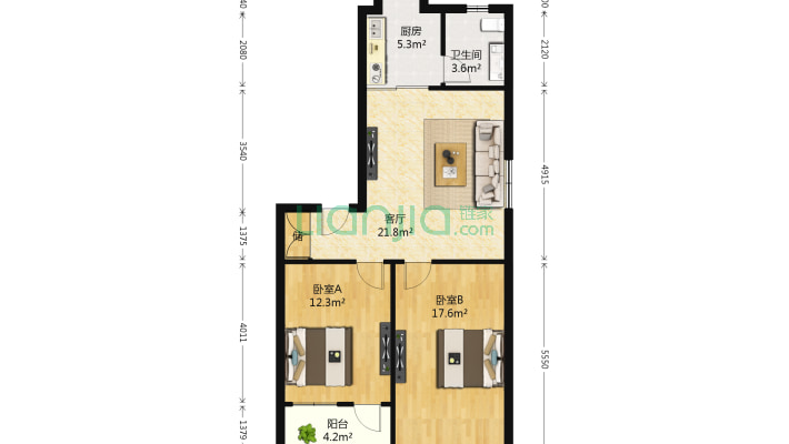 良龙住宅小区二手房实景图