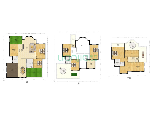 世林国际别墅 9室2厅3卫 398平方