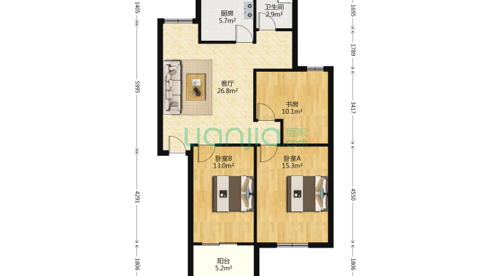 天润雅苑二手房实景图