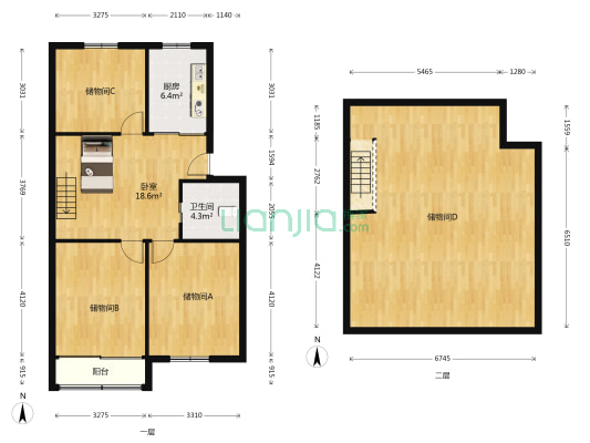 圆明新村 1室0厅1卫 90平方