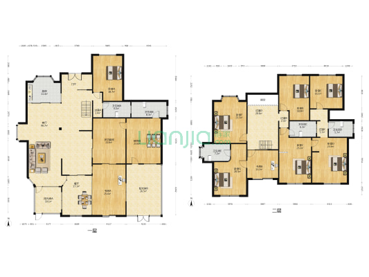 太湖虹桥花园 10室2厅5卫 308平方