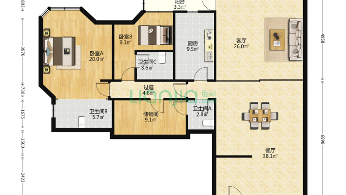 锦明大厦二手房实景图
