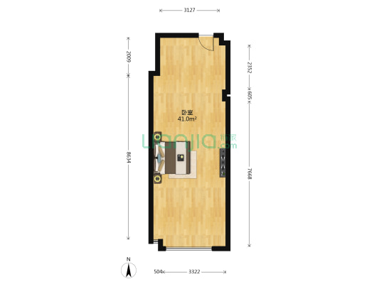 江西国际汽车广场 1室0厅0卫 49平方