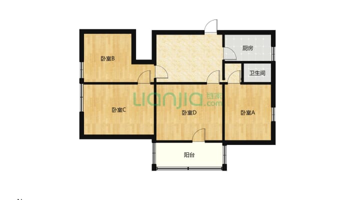 幸福城秋实园二手房实景图