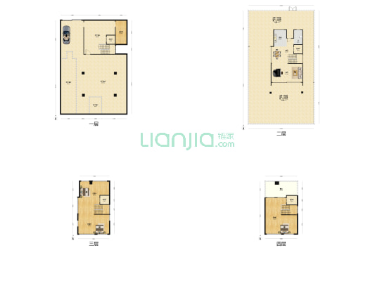 卓越唐家墅 3室2厅1卫 245平方