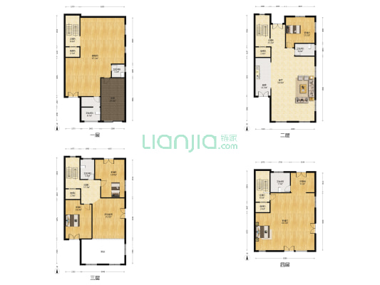 西山一号 5室1厅5卫 456平方
