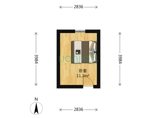 瑞地祥和府 1室0厅0卫 26平方