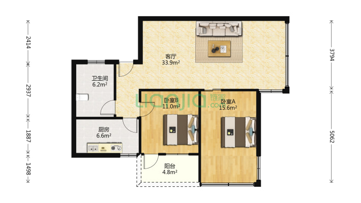 岐城大厦二手房实景图