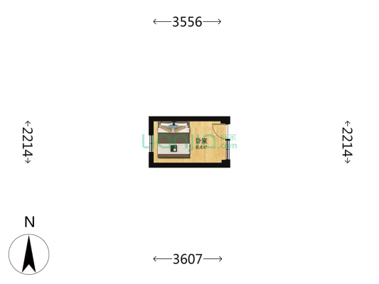 东福寿里 1室0厅0卫 12平方