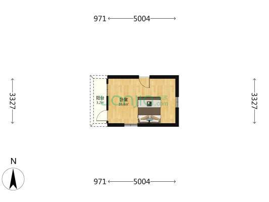 东七路 1室0厅0卫 23平方
