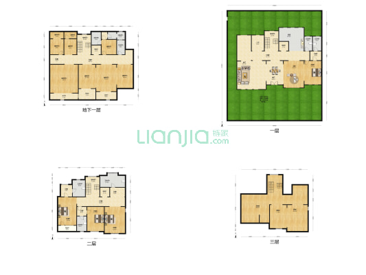 孔雀城九十八玺 5室2厅8卫 388平方