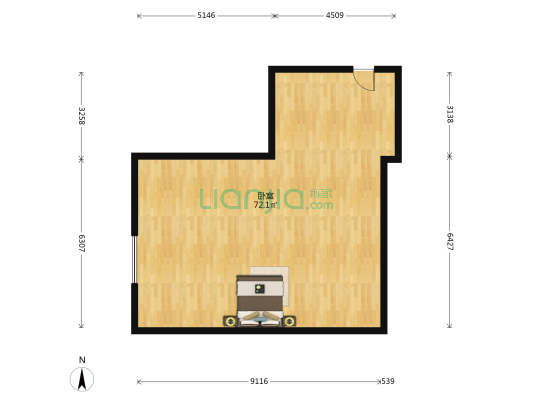 南门里 1室0厅0卫 95平方