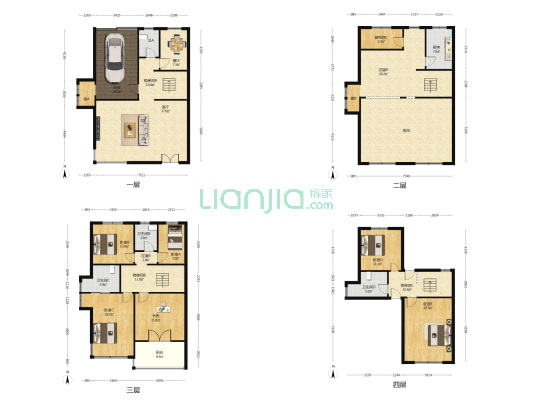 盛世华庭 6室2厅4卫 300平方