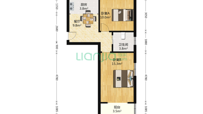 新安小区二手房实景图