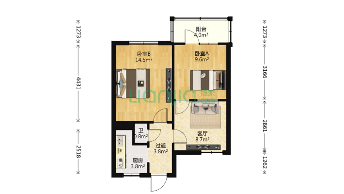 民寿街二手房实景图