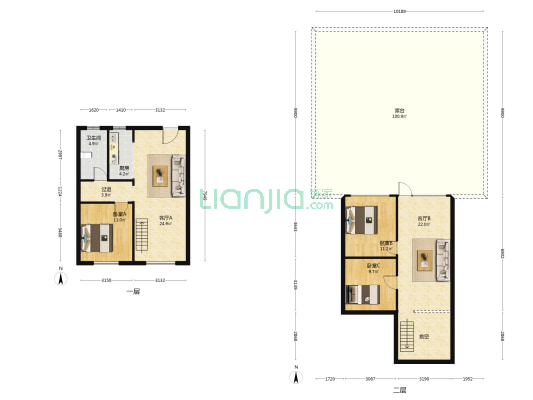 贡院西街 3室2厅1卫 72平方