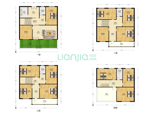 土城东街 11室2厅4卫 341平方