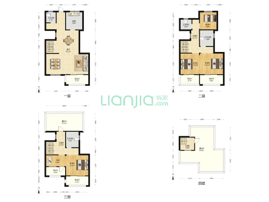 中南紫云集 5室1厅4卫 185平方