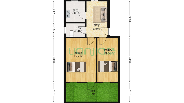 河东街二手房实景图
