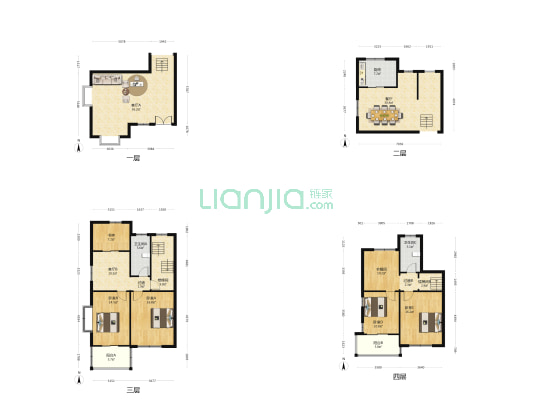祥和花苑(别墅) 5室3厅2卫 212平方