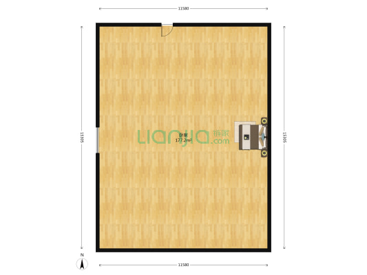 中艺锦绣名都 1室0厅0卫 46平方